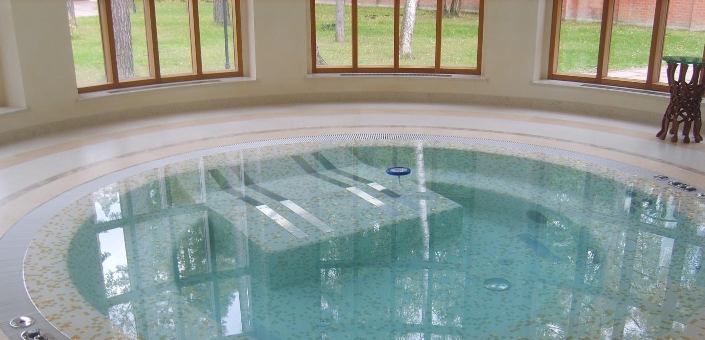 СПА зона в частной резиденции в КП «ЛАНДШАФТ»